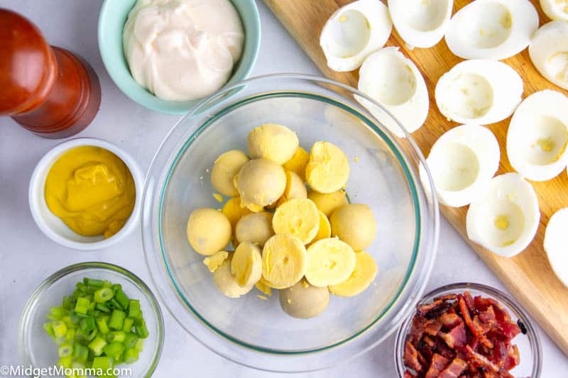 egg yokes in a bowl