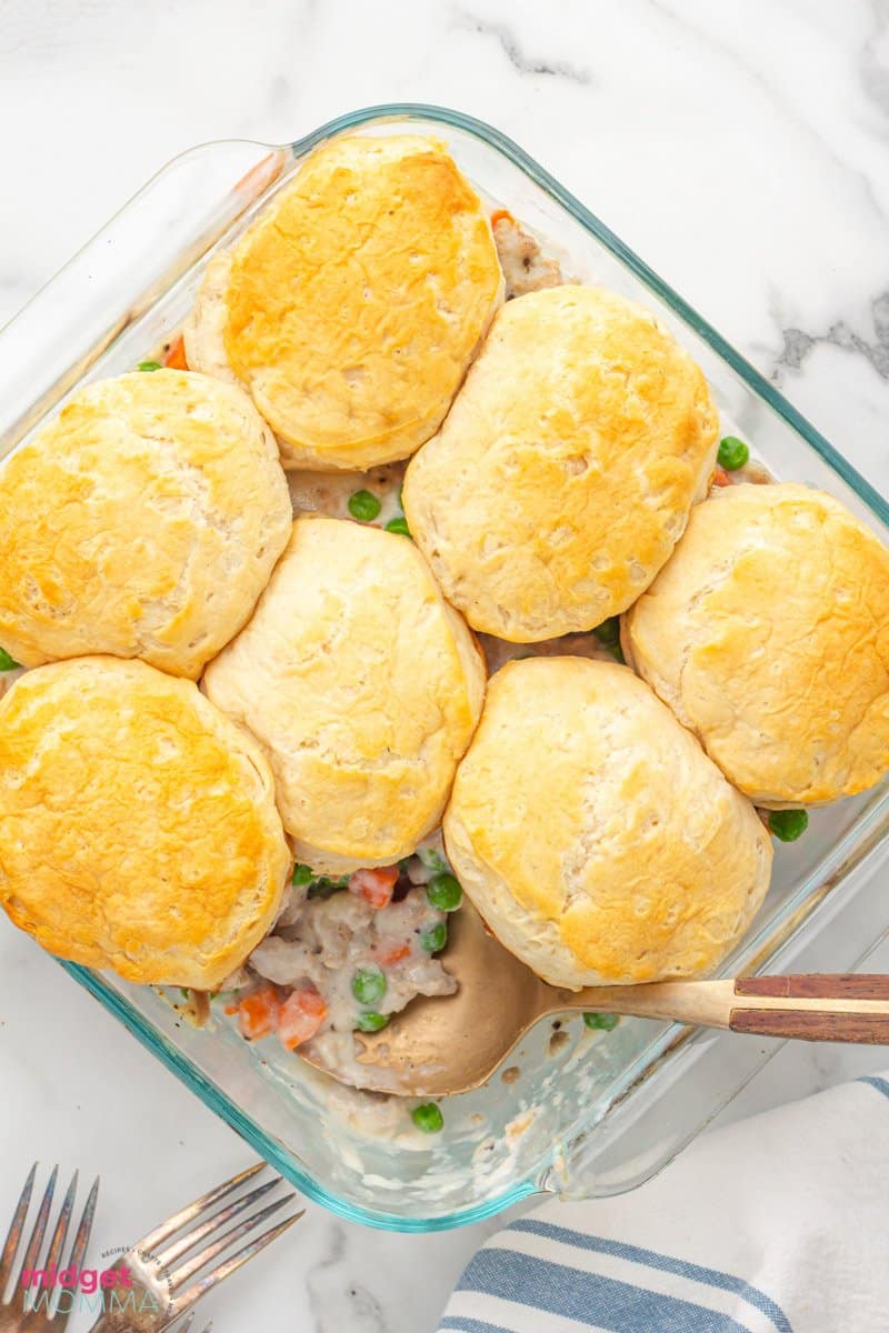 Chicken Biscuit Pot Pie