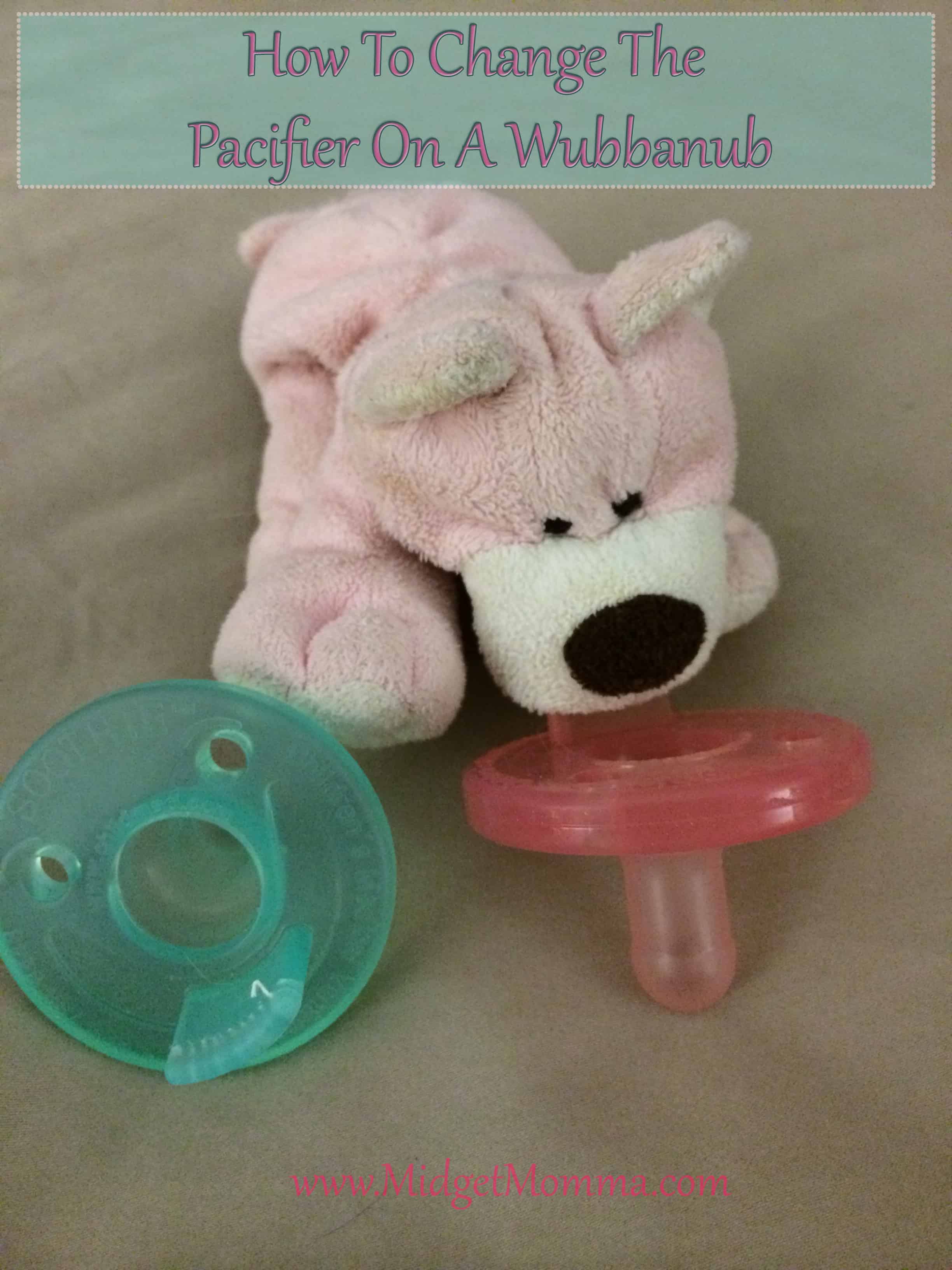 How To Change The Pacifier On A Wubbanub Step by Step Directions
