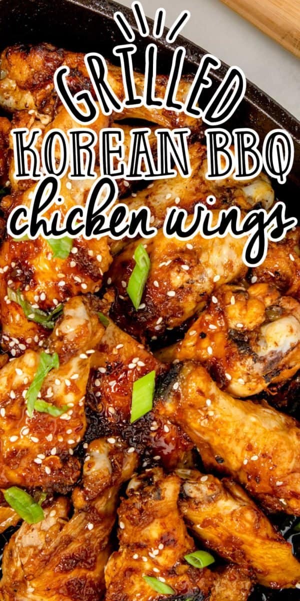 Korean BBQ Grilled Wings Recipe (Easy Grilled wings)