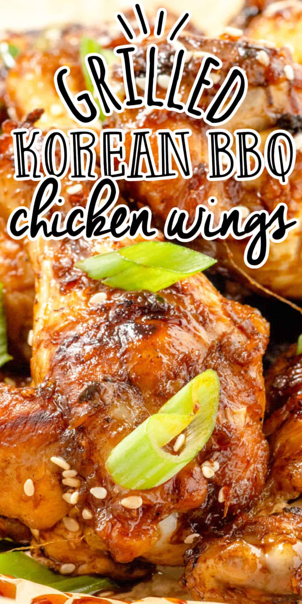 Korean BBQ Grilled Wings Recipe (Easy Grilled wings)