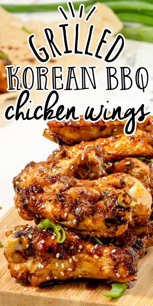 Korean BBQ Grilled Wings Recipe (Easy Grilled wings)