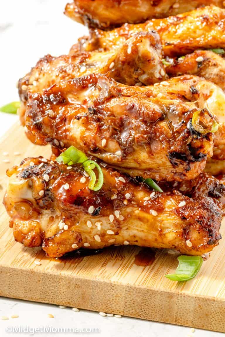 Korean BBQ Grilled Wings Recipe (Easy Grilled wings)