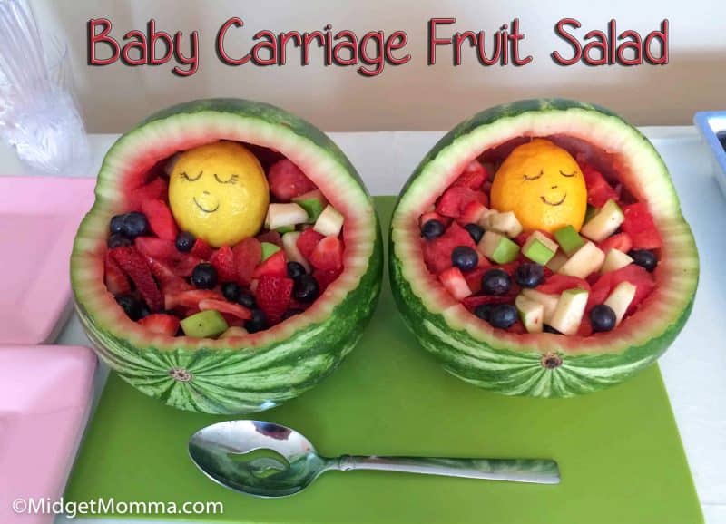 watermelon baby carriage