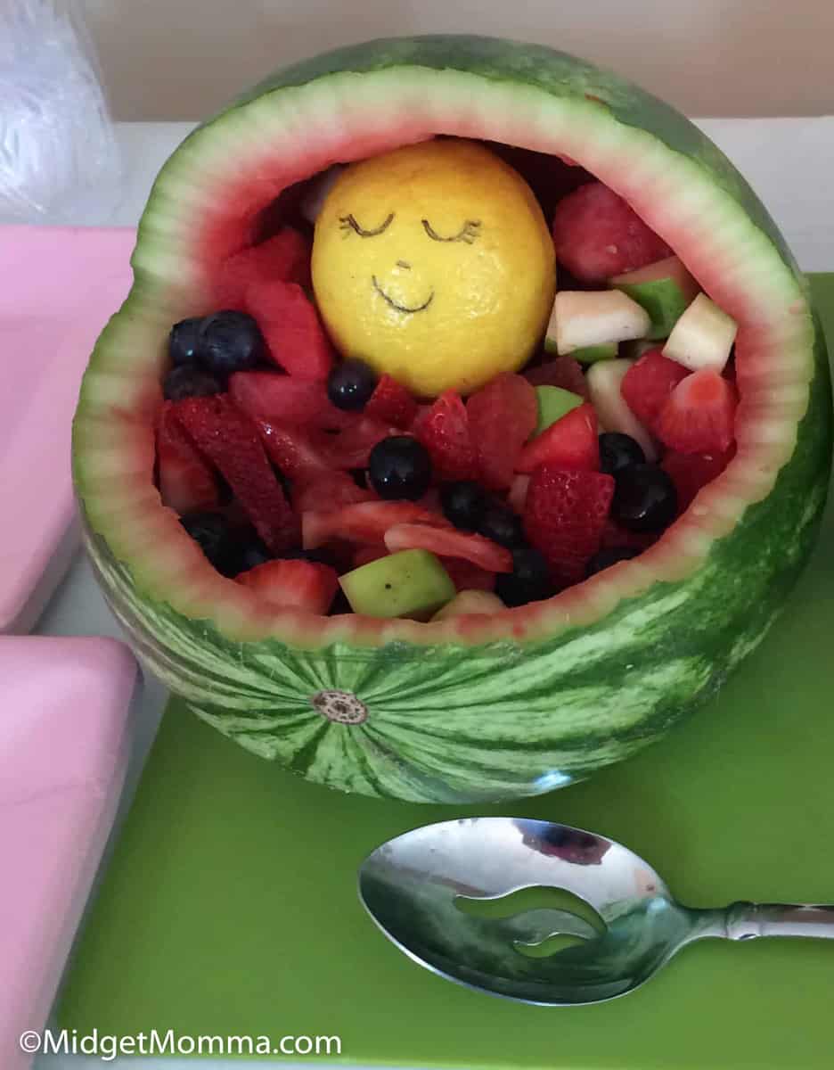 Watermelon Baby Carriage Fruit Salad