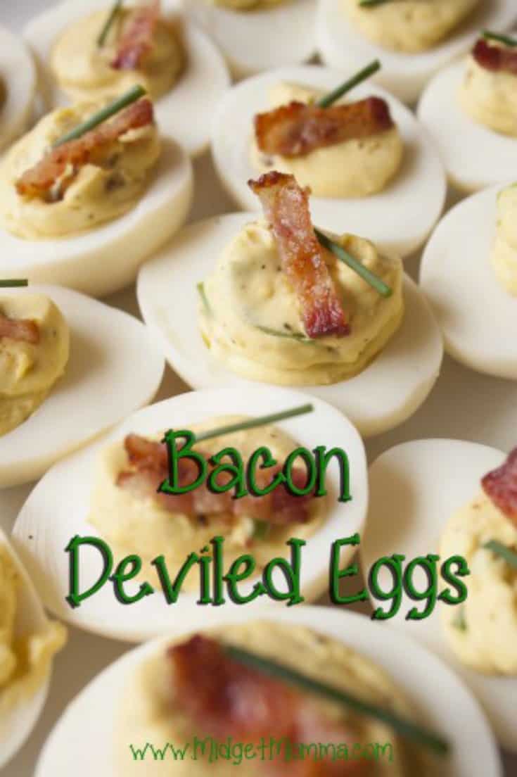 These bacon deviled eggs are amazing and of course we all know everything is better with bacon. Easy to make and they look amazing too!