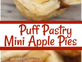 mini apple pie, mini apple pie filling, easy apple pie