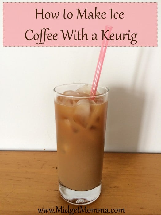 How to Make Ice Coffee With a Keurig with out buying the kcups or using kcups. You will never need to buy ice coffee kcups again.
