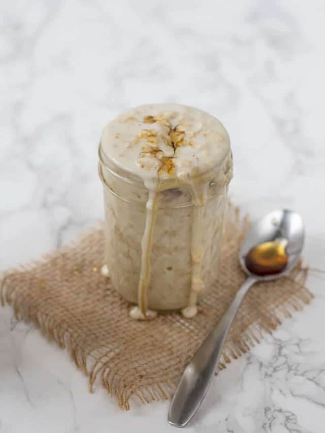 Maple Overnight Oats • MidgetMomma