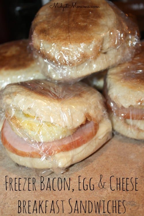 Freezer Breakfast Sandwiches - Make-Ahead Meal Mom