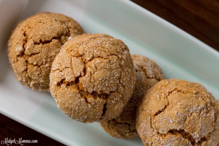 Pumpkin Gingersnap Cookies