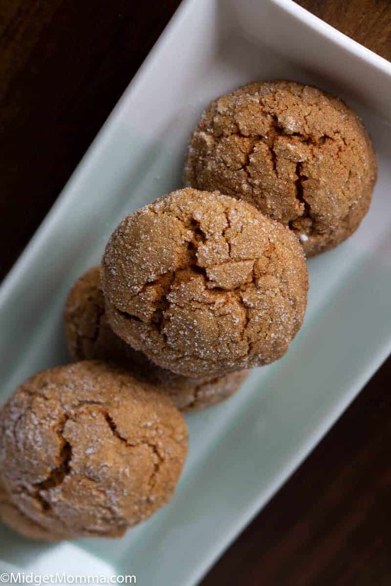 Pumpkin Gingersnap Cookies