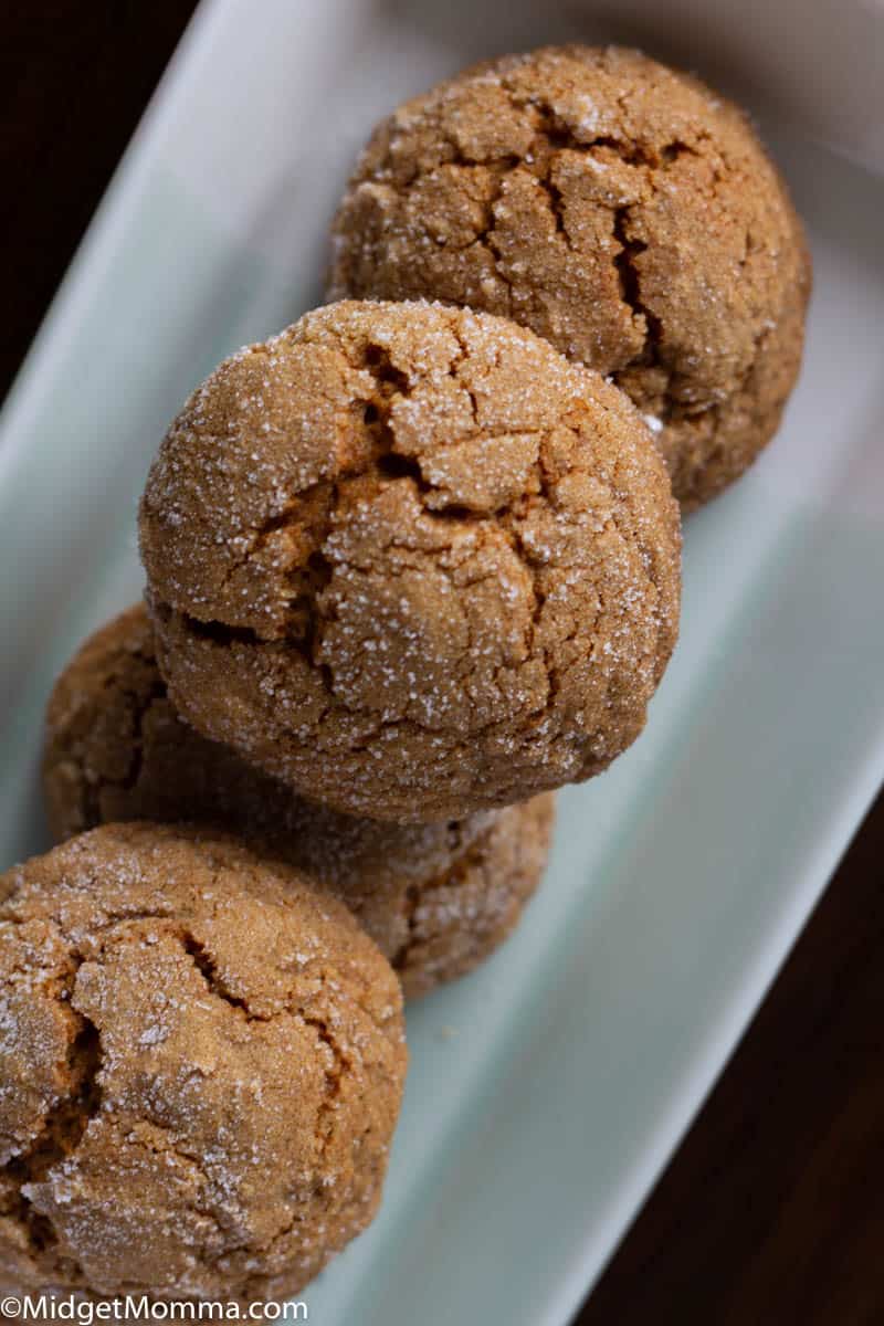 Pumpkin Gingersnap Cookies