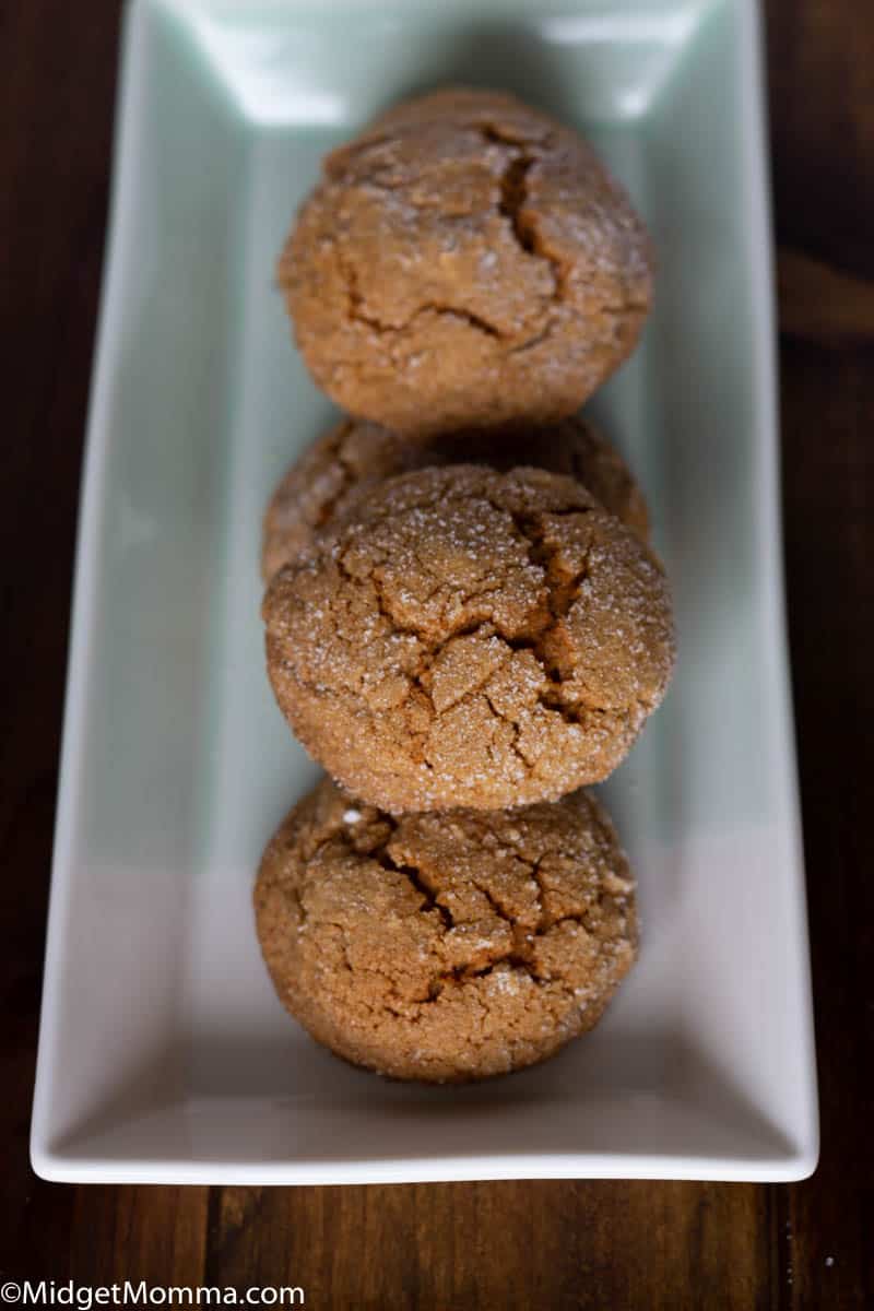 Pumpkin Gingersnap Cookies