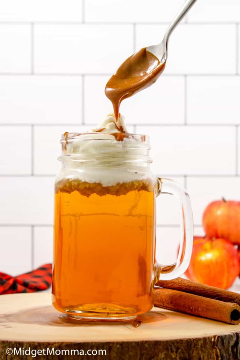Copy Cat Starbucks Caramel Apple Spice Drink • MidgetMomma