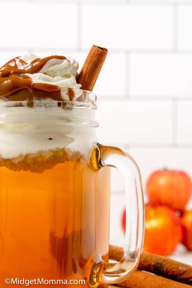 Starbucks Caramel Apple Spice Recipe close up