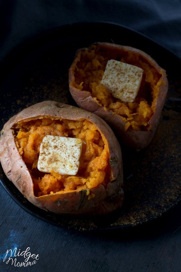 Easy & Delicious Microwave Baked Sweet Potato