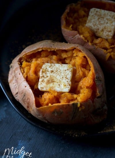 how to microwave sweet potato