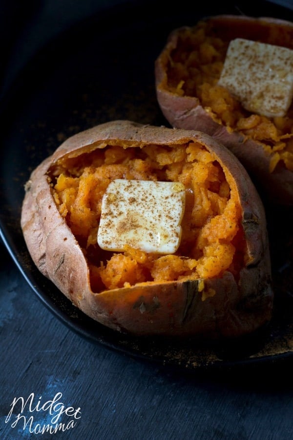 microwave sweet potato