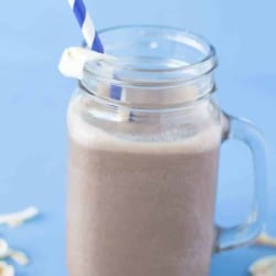 Banana Chocolate Coconut Smoothie