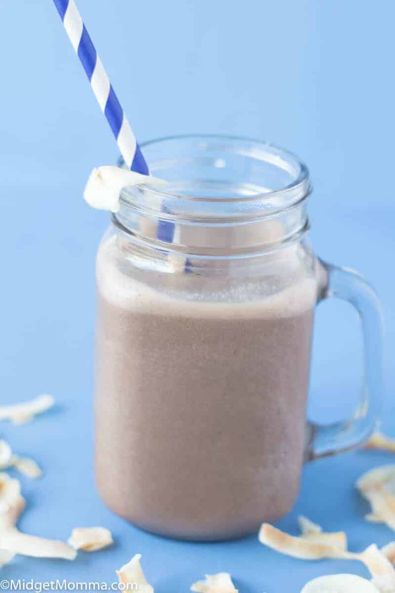 Banana Chocolate Coconut Smoothie