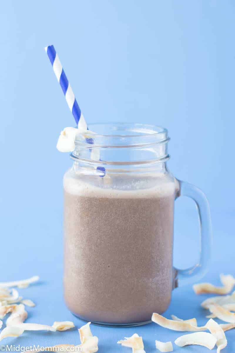 Banana Chocolate Coconut Smoothie