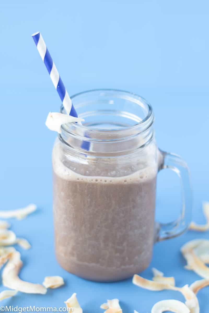 Banana Chocolate Coconut Smoothie