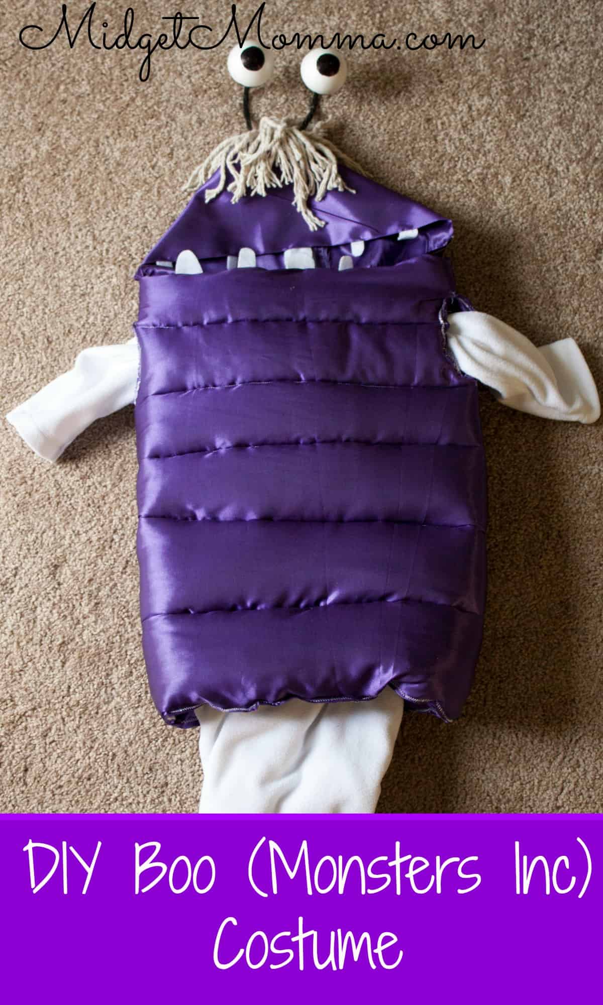 DIY Boo Monsters Inc costume