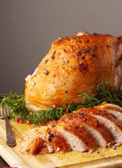 Easy Oven Roasted Turkey Breast Recipe