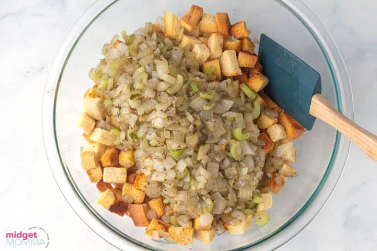 Rosemary Sage Homemade Stuffing (Made with fresh bread)