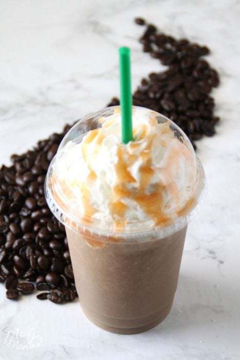Salted Caramel Frappuccino Starbucks recipe
