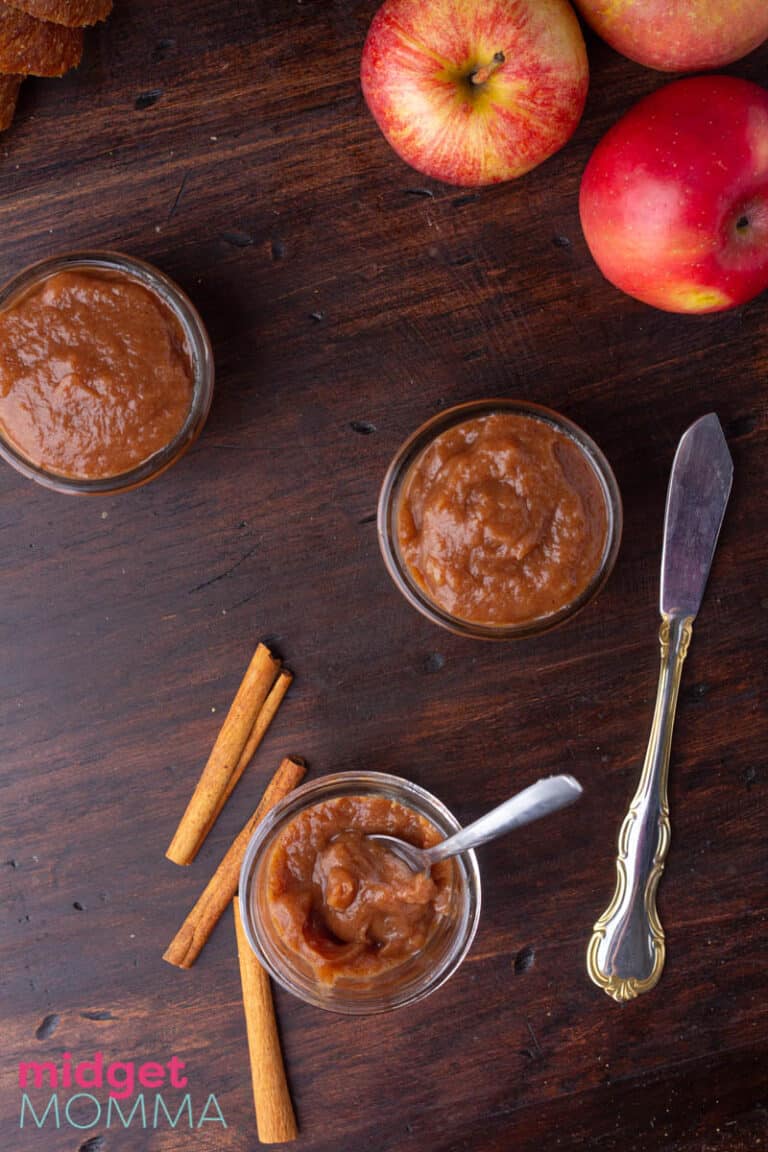 Slow Cooker Homemade Apple Butter • MidgetMomma