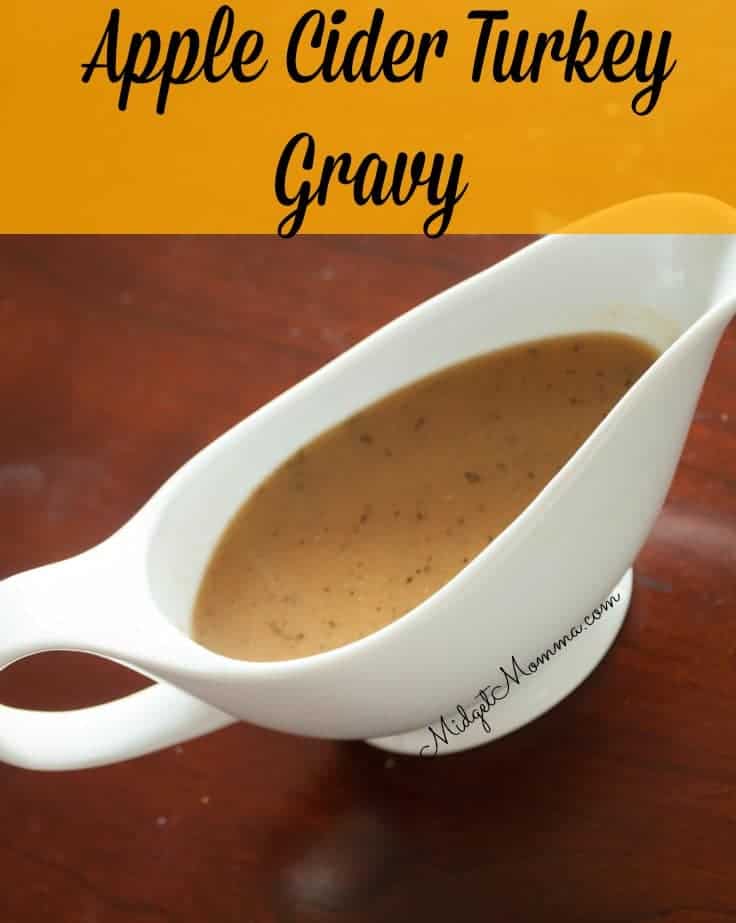 Apple Cider Turkey Gravy