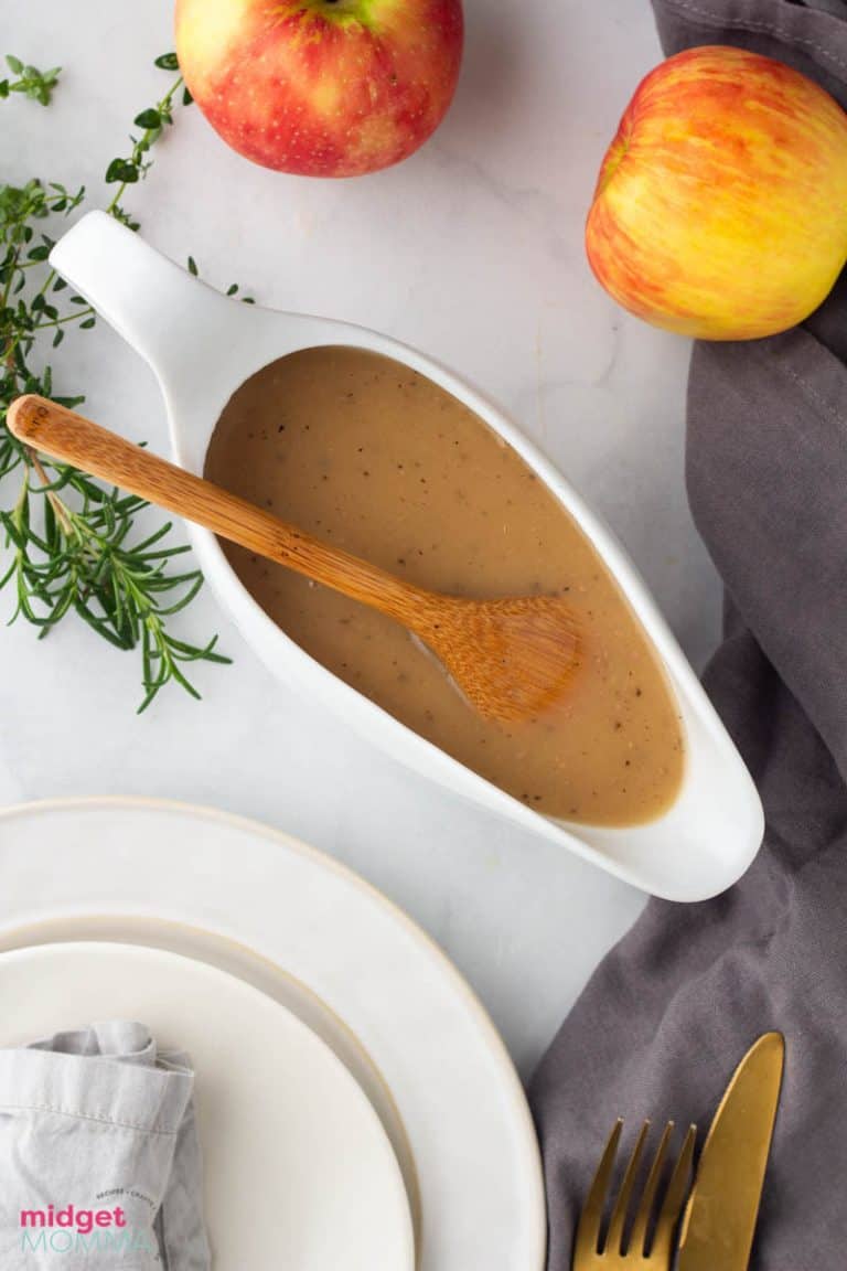 Apple Cider Turkey Gravy