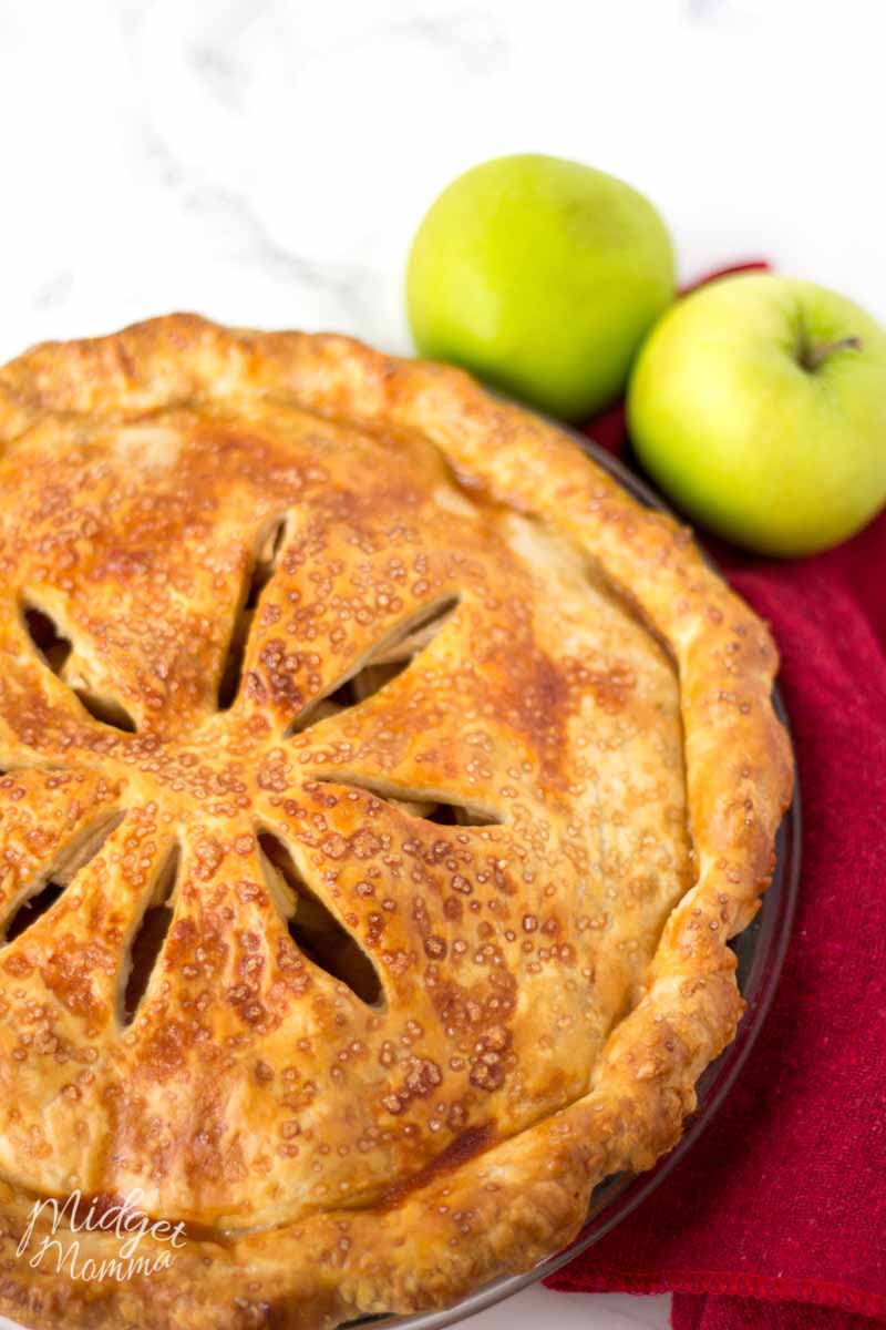 The Best Homemade Apple Pie Recipe From Scratch • Midgetmomma