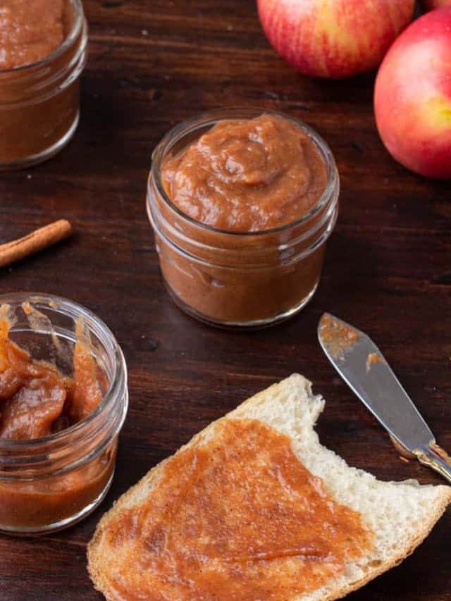 Easy Slow Cooker Apple Butter Recipe • MidgetMomma