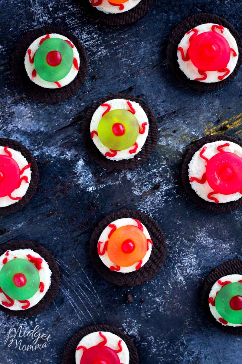 monster eye ball cookies