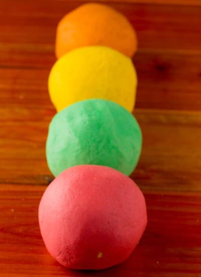 scented playdough