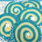 Disney Frozen Ice Swirl Cookies are a twist on the classic sugar cookie. These cookies are full of magic and sparkles that any princess would love.