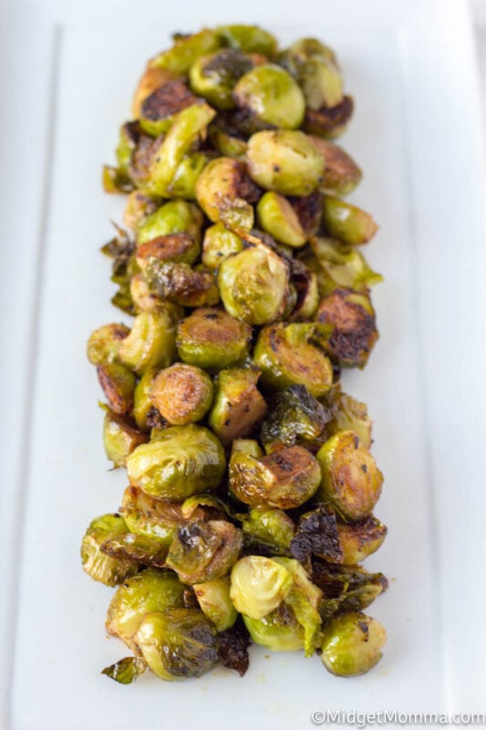 Easy Oven Roasted Brussel Sprouts Recipe