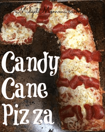 Candy Cane Pizza is sure to bring a little bit of Christmas joy to your ordinary pizza dinner! Kids will love helping you roll out the dough.