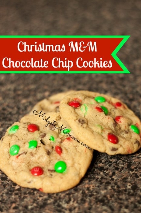 This cookie recipe is great because you get a taste of chocolate in every single bite. You can change up the color of m&m's to match any holiday.
