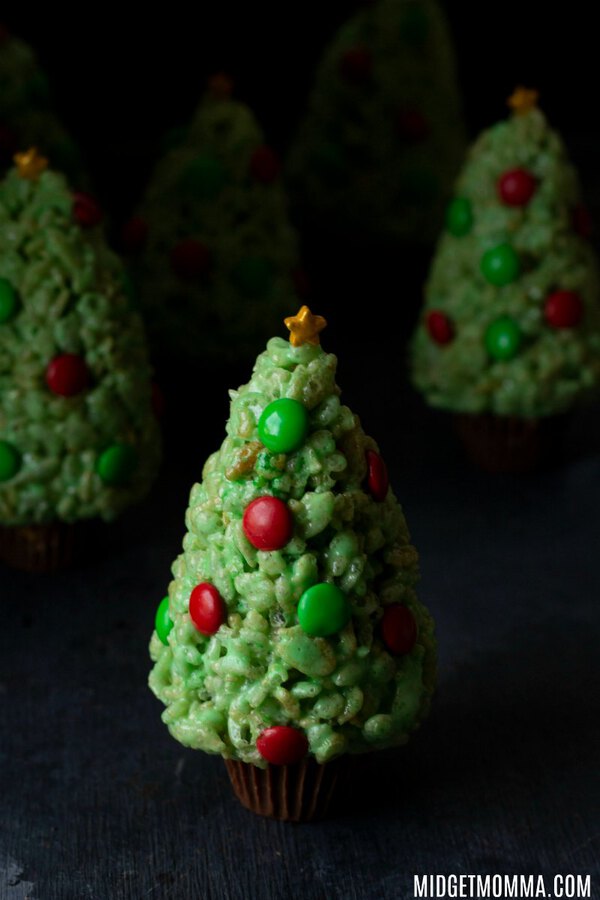 Rice Krispie Christmas Tree