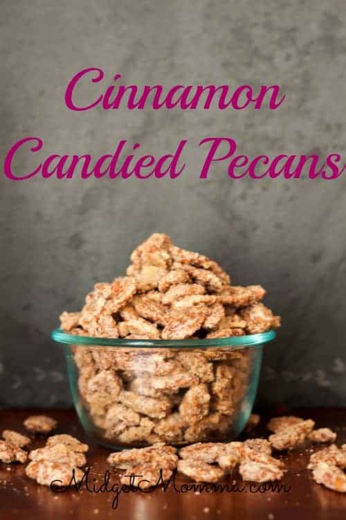 Cinnamon & Sugar Candied Pecans