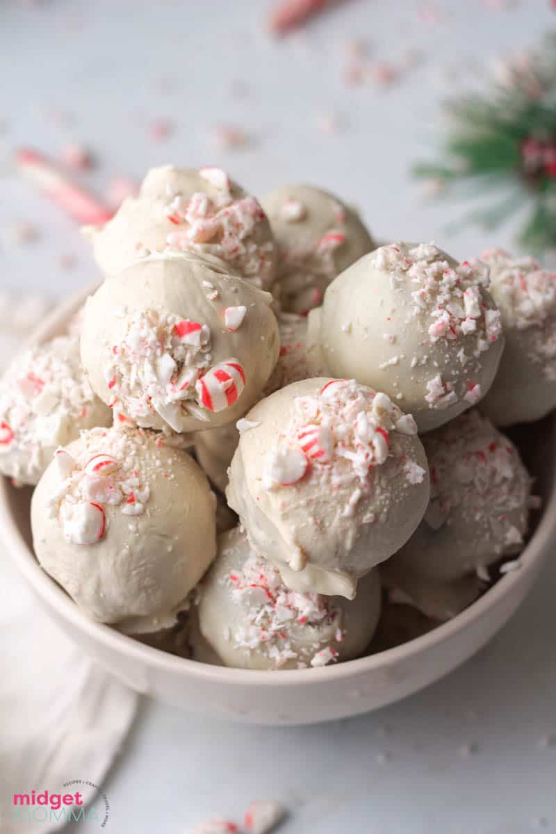 Peppermint Oreo Truffles