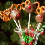 Reindeer Marshmallow Pop