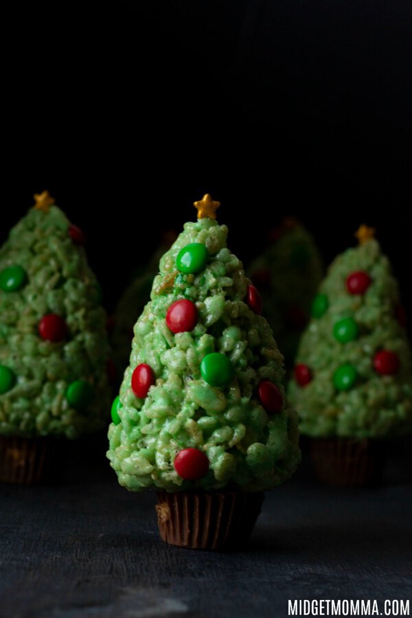 Rice Krispie Christmas Tree