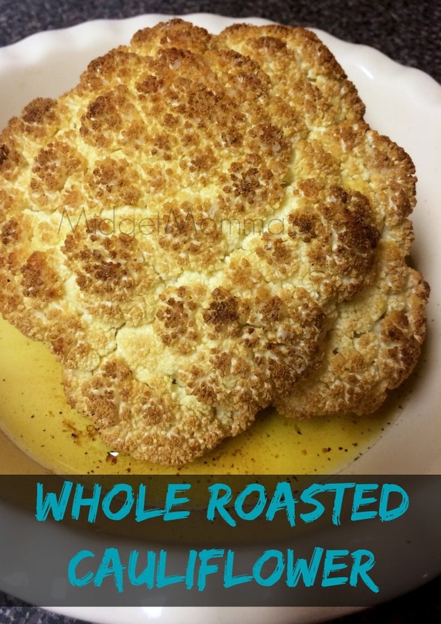 Whole Roasted Cauliflower • MidgetMomma