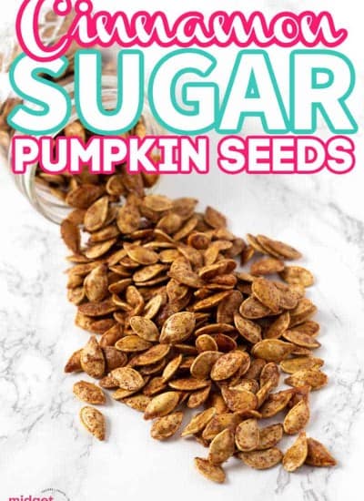 cinnamon sugar pumpkin seeds