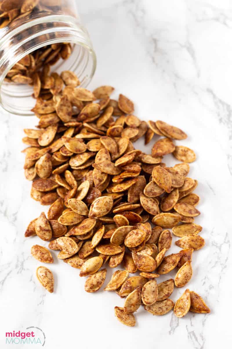 cinnamon sugar pumpkin seeds